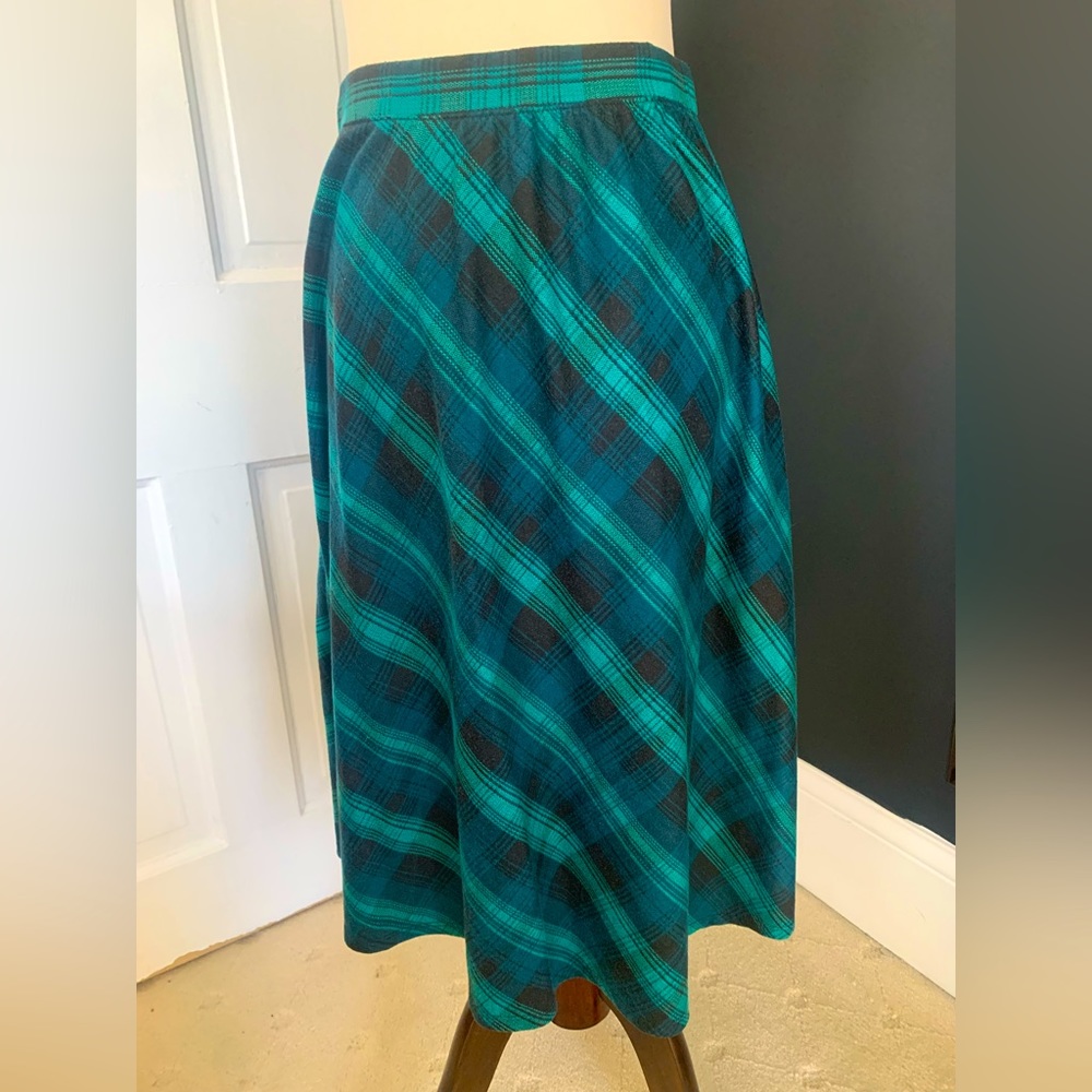 Vintage Plaid Skirt